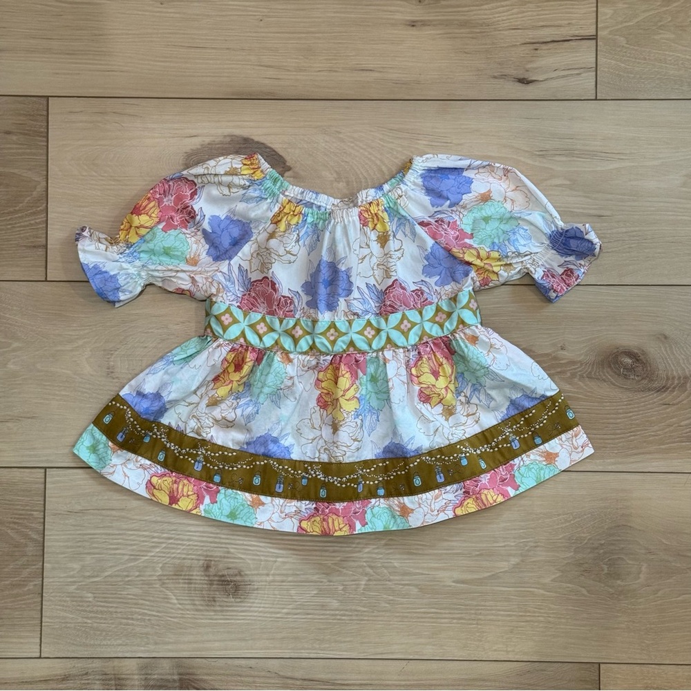 Matilda Jane Multicolor Floral Baby Doll Top